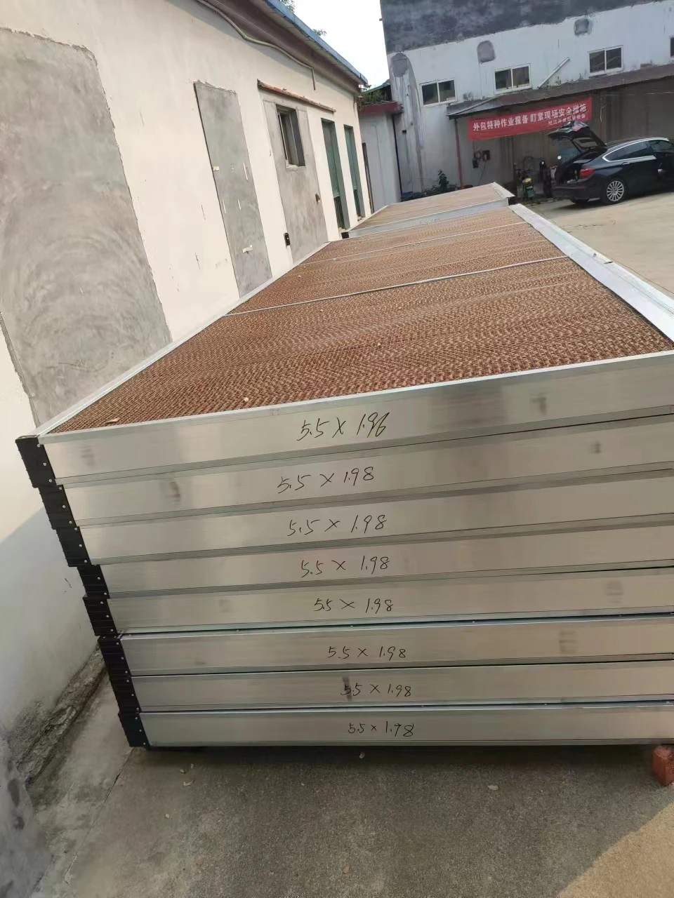 Wet Curtain for Poultry House Cooling System