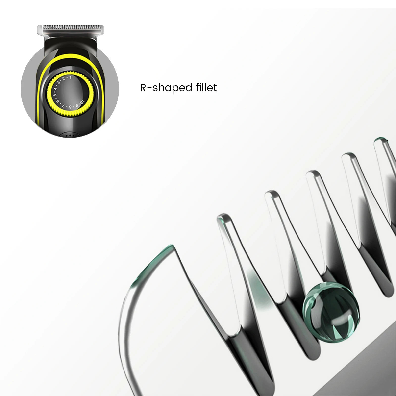 2022 Factory New Private Label Lower Price USB Charging Men Adjustable Strong LED Display Hair Trimmer Wire Clipper