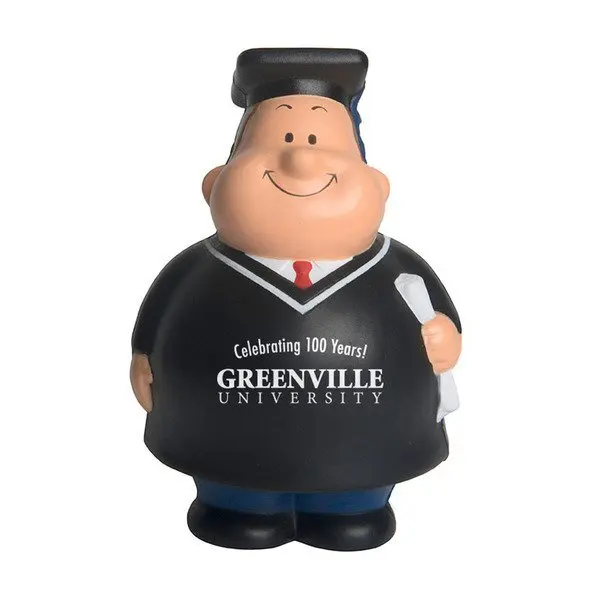 Personalized Graduate Bert pu Stress Ball/Stress Reliever/Stress Toy