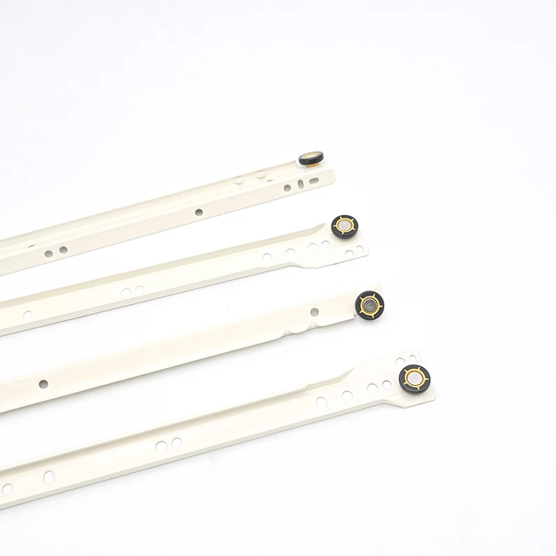 Wholesale Furniture Kitchen Cabinet Euro Type self-closing Drawer Slide, High Quality Hardware Bottom mounting Drawer Slide