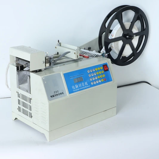 Computer hot cutting nylon polyester webbing strap machine ribbon Cutting Machine