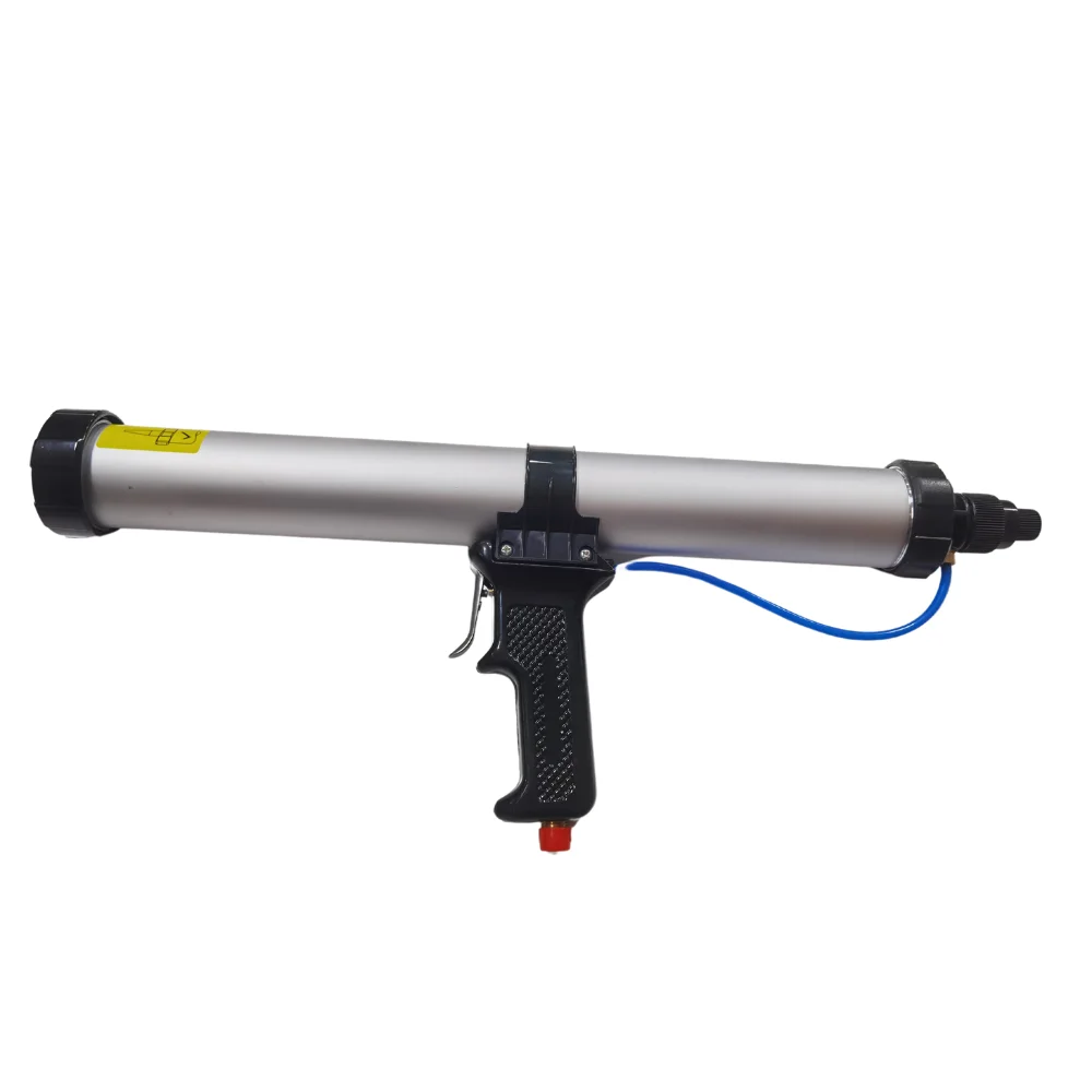 Heavy Duty 600ml Sausage Sealant Caulking Gun 20oz Soft Pack Air Power Pneumatic Caulking Gun