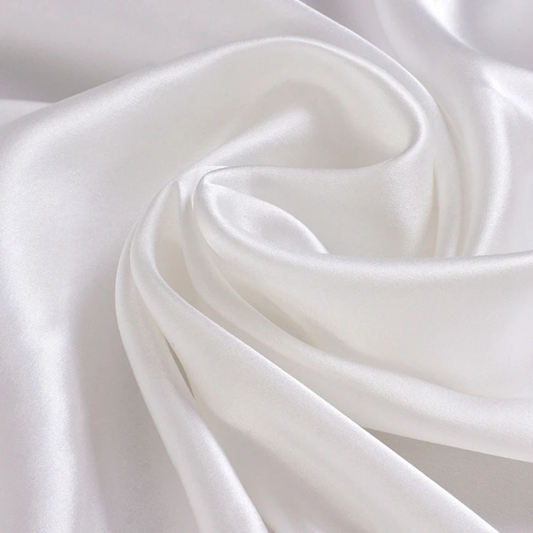 Non-toxic Wholesale Undyed Natural White Chinese Pure Habotai Silk Fabric
