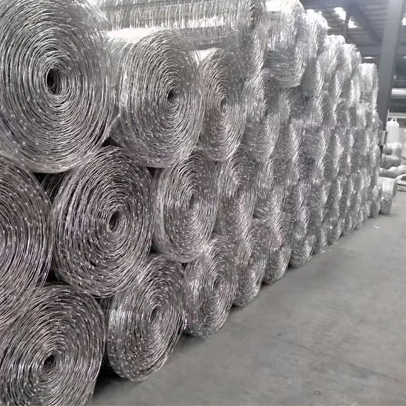 Hot Dip Galvanized Grassland Wire Mesh Fence with Coated Rail Trellis Metal and Iron Frame Wood Frame Fencing Gate for Cattle