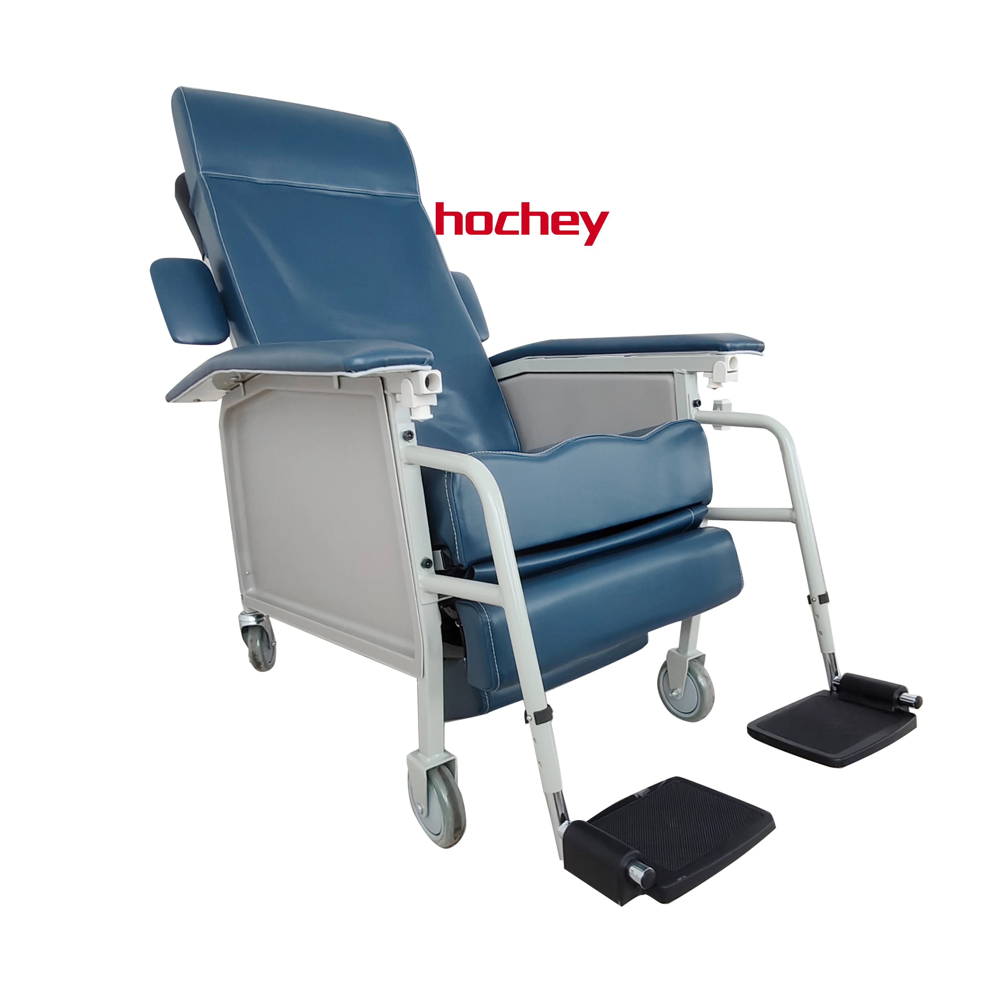 HOCHEY MEDICAL Hospital Clinical Care Recliner Portable Comfortable Chair For Old Patient Price