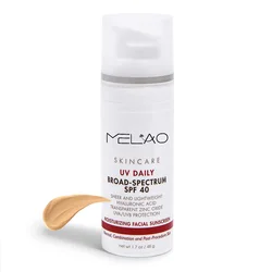 MELAO Travel Size Organic Natural Moisturizing Facial Sun burn face kids black girl sunscreen spray for face spf 50