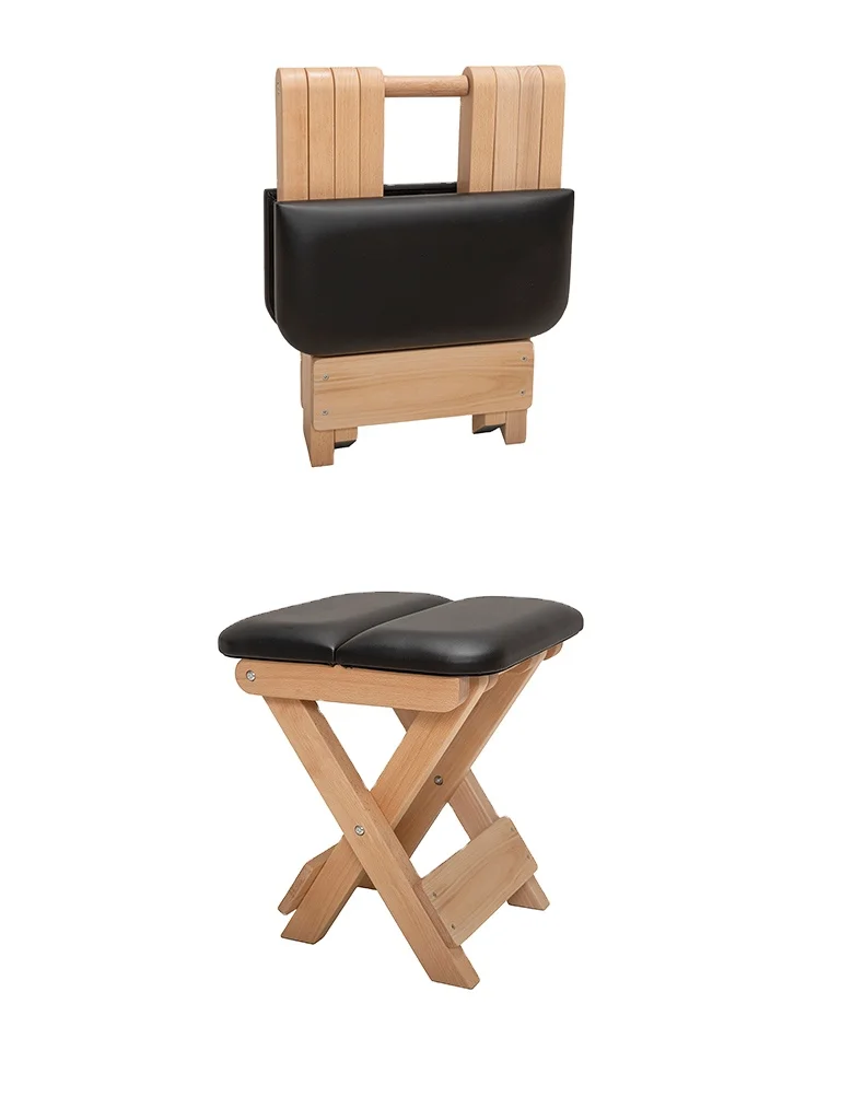 Factory direct sale home commercial yoga exercise home Pilates solid wood portable folding gyrotonic chair