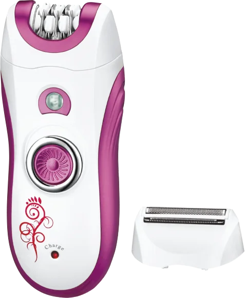 Rozia  2 in 1 Ladies Facial Hair Trimmer Professional Epilator Electric Body Face Hair Remover for Face Epilator for women