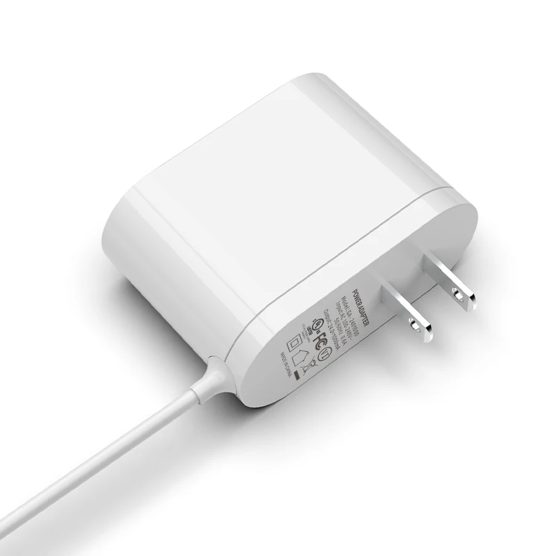 
High quality 24V 1A switching power supply UL US standard FCC level 6 energy efficient White power adapter portable classic 