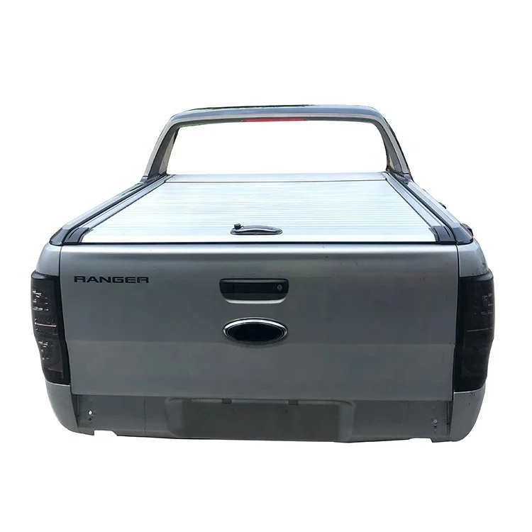 Aluminium hard tonneau cover bed liner cover for ranger pickup truck cover