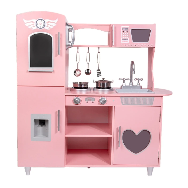 Deluxe Pretend Play Wooden Kitchen toy for Kids
