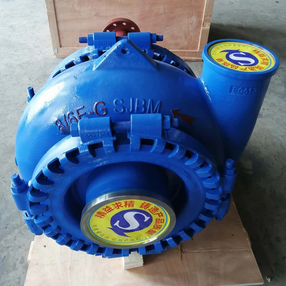 Horizontal Centrifugal Electric Sand Suction 6 inch Sand Dredge Gravel Pump