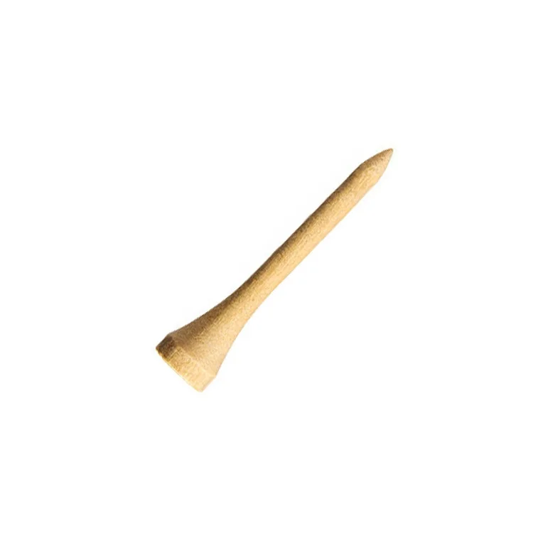 Custom golf wood tees white wooden accessories oem bulk high