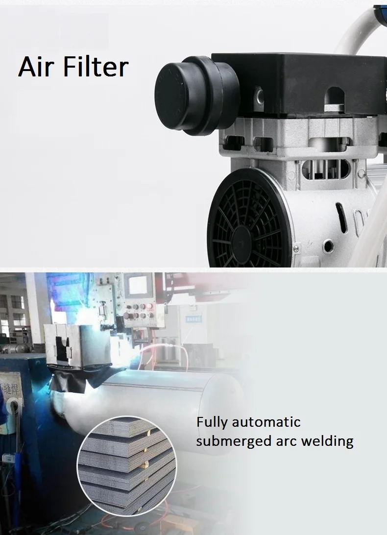 Portable Ac power high quality industrial quiet dental low noise oilless wholesale air compressor manufacture