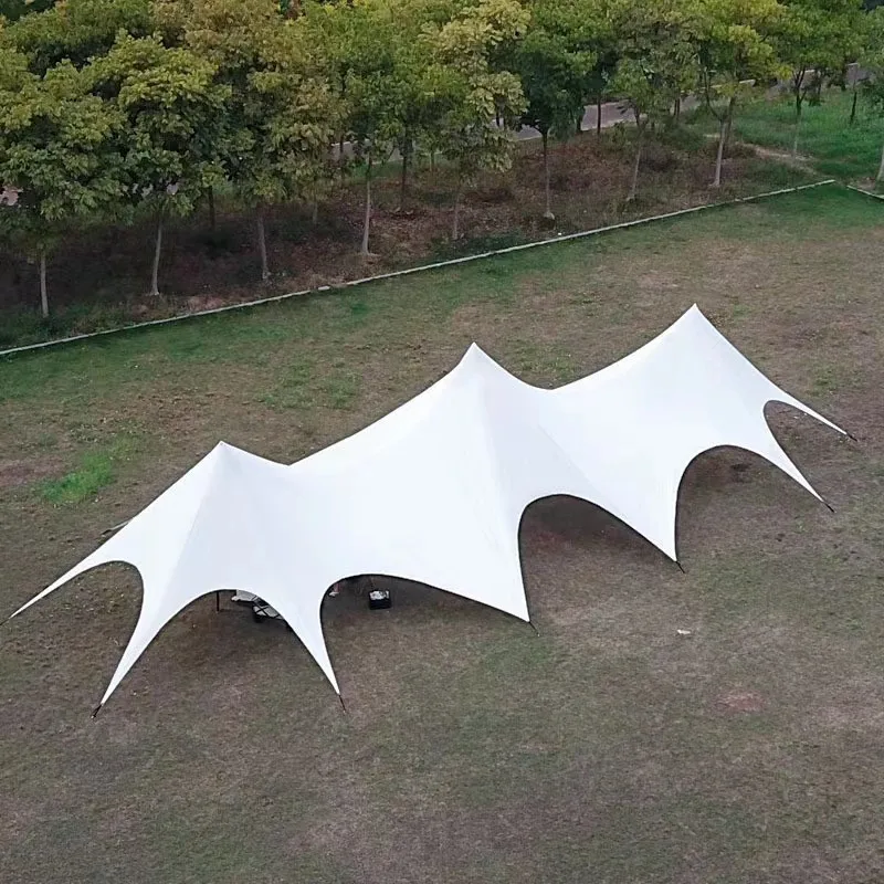 Factory Strigt Wholesale Outdoor Camping Party Wedding Lotus Canopy Tent