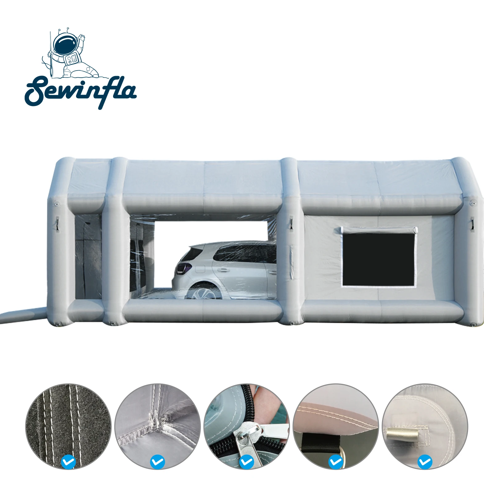 Sewinfla  Paint Spray Booth Inflatable Car Paint Booth