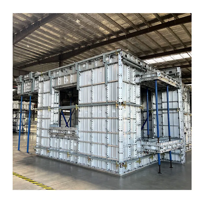 6061-t6 aluminum alloy shutter precast flexible circular curved formwork form concrete floors