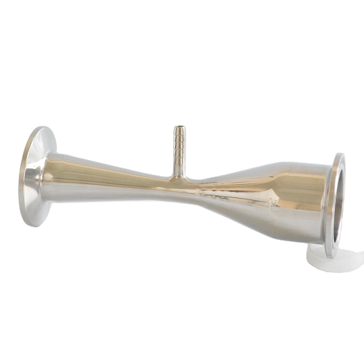 Food Grade Stainless Steel SS316L Sanitary Venturi Injector For Gas into Liquid