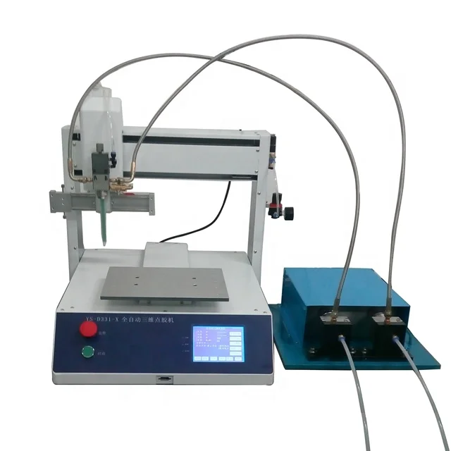 Automatic Doming Sticker AB Epoxy Resin Glue dispenser machine