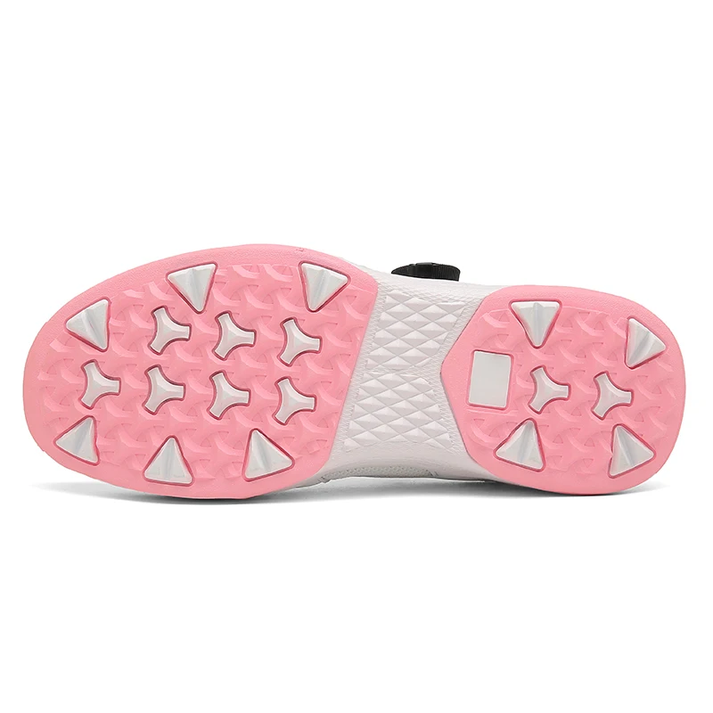 Professional Women Golf Shoes Waterproof Spikes Golf Sneakers