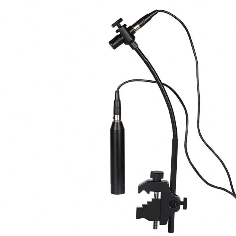 portable musical suckedd type Condenser instrument microphone wireless guitar microphone for violin amplifier