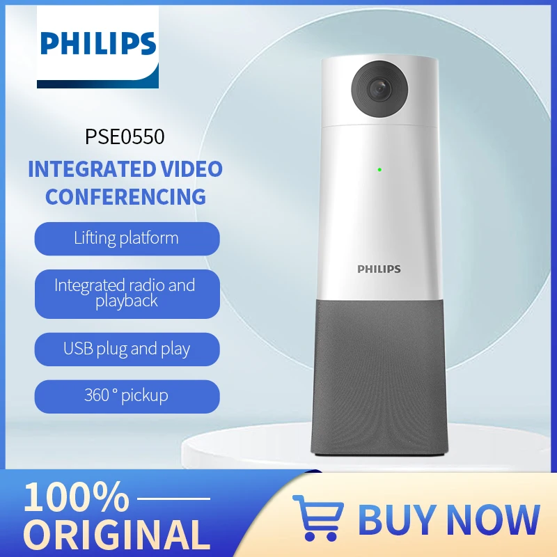 Philips Original All-In-One 4K Smart Meeting Camera PTZ Video Conference Camera PSE0550