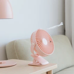 2022 China Custom Factory Wholesale Multifunctional Desktop Charging Table Usb Mini Portable Clip Fan