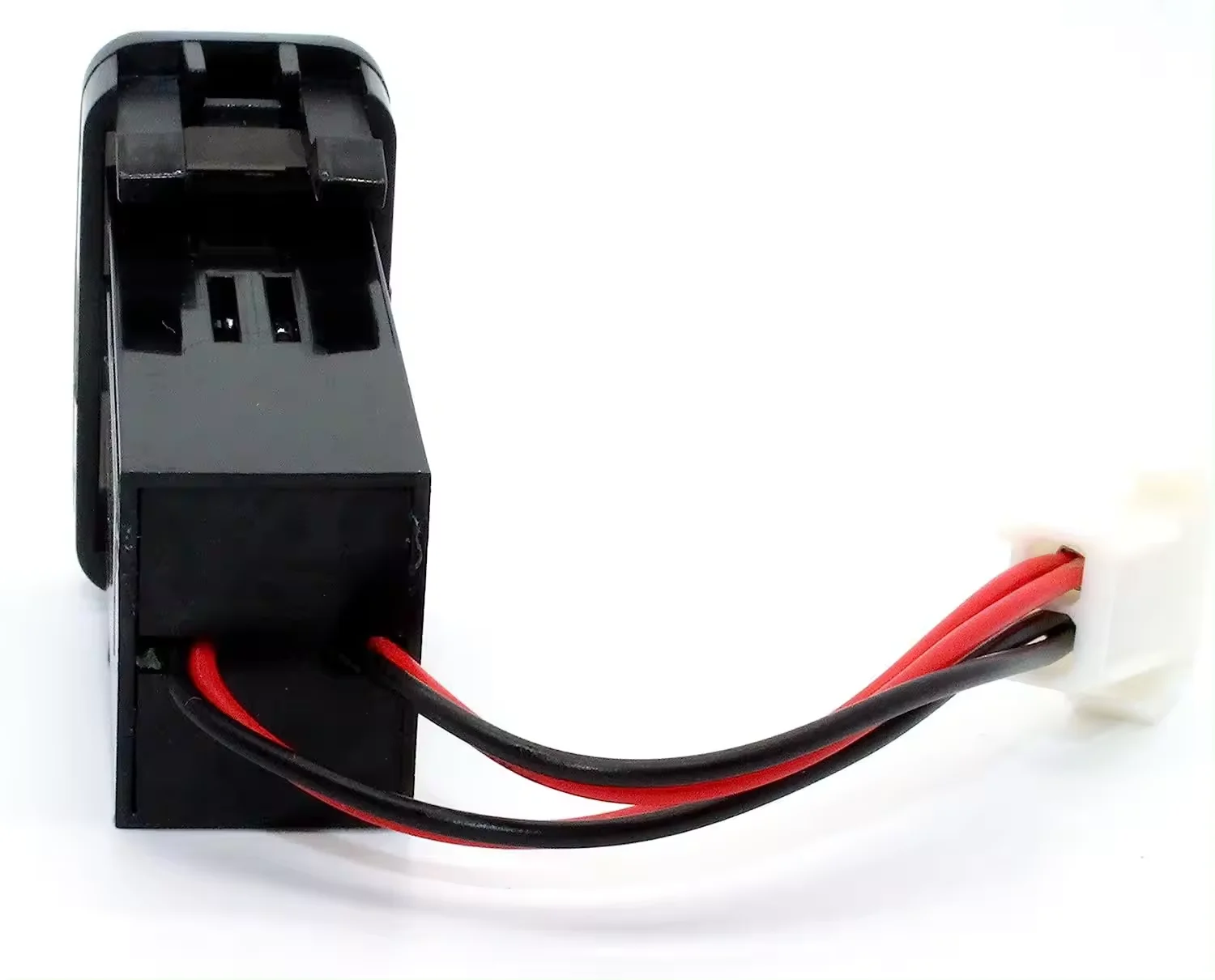 DC 12V 24V Panel Mount USB Outlet LED Voltmeter Dual USB C PD QC3.0 Dual Port Car Charger Socket for Toyota