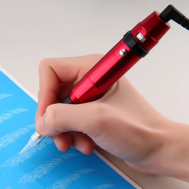 Micropigmentation Tattoo Machine Swiss Motor Permanent Makeup Dermograph for Eyebrow Lip Eyeliner Microblading Gun