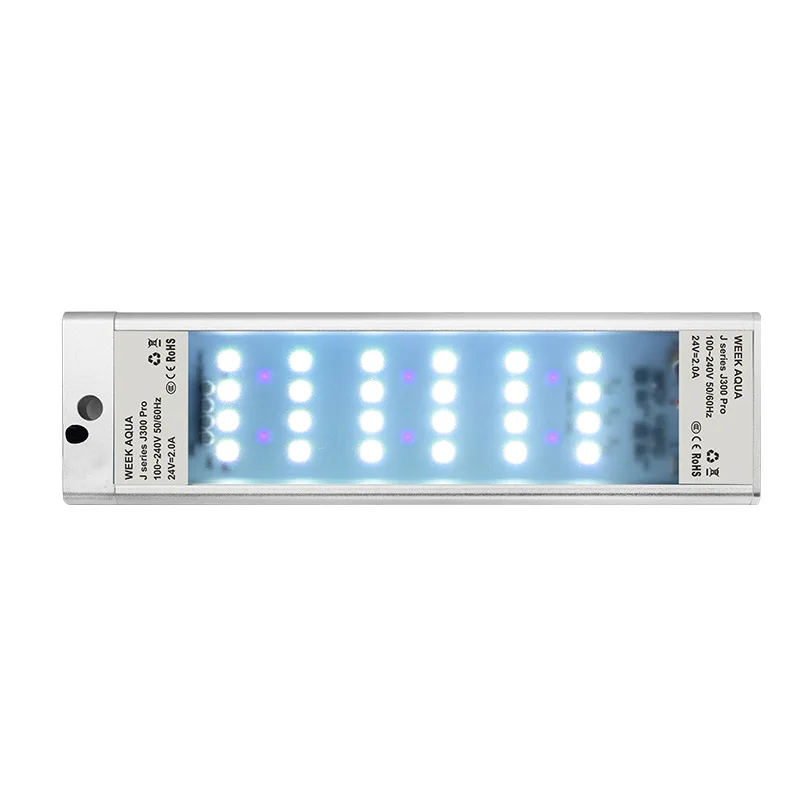Недели Серии J та же что и у Chihiros C2 RGB три основных цвета смешанные полный спектр цветов красная трава светодиодная аквариумная лампа для