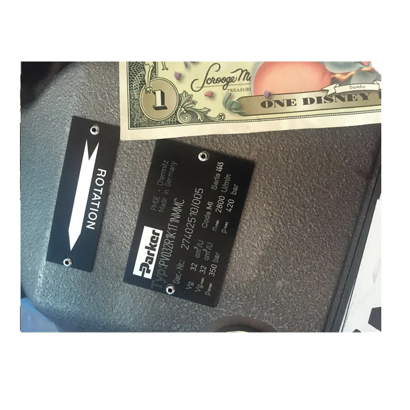 Original or replace Parker PV SERIES PV032 piston pump hydraulic pump PV032R1K1T1NMMC