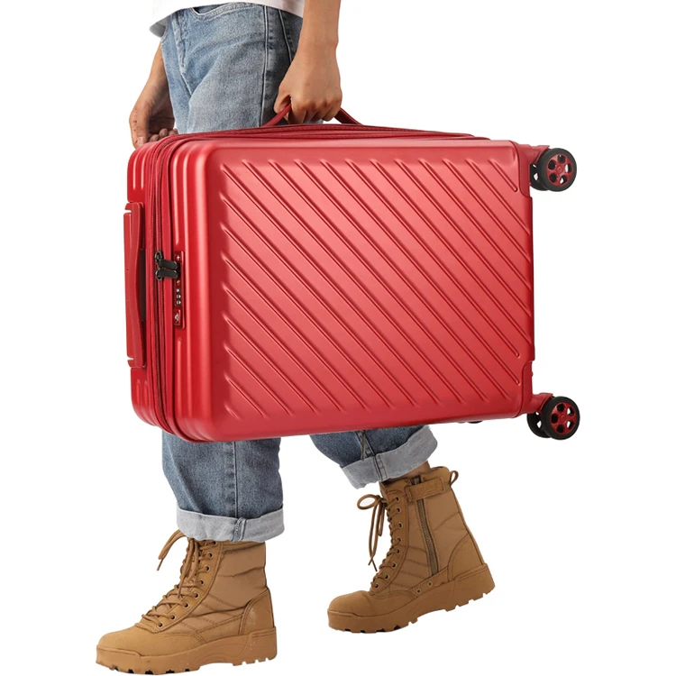 
Fashion High Quality Travel Pure Genuine Leather Trolley Suitcase Box Vintage Luggage Set 