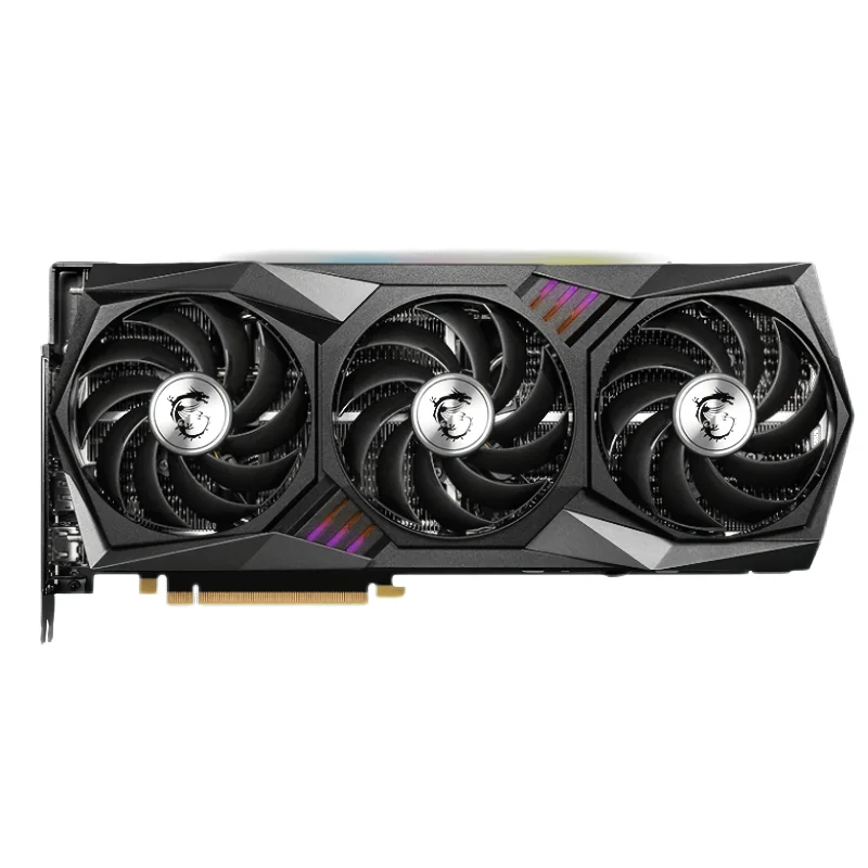 Видеокарта MSI GeForce RTX 3060 Ti GAMING Z TRIO 8G LHR 8 ГБ для игровых компьютеров msi rtx 3060ti Гб rtx3060 gpu видеокарты