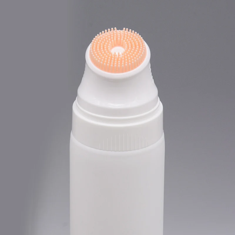 custom private label 50 100ml 100g Massage silica gel silicone Unique Design silicone brush tube for facial cleanser Body scrub