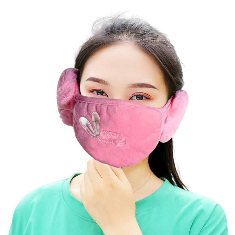Winter Face mask Ear Cover women Mask Protection Riding Breathable Warm