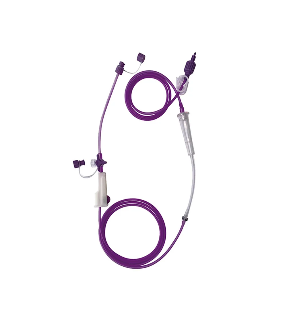 Medical Disposable Gravity Set Y Injection Port Stomach Feeding Tubes Gastrostomy Tube IV Set