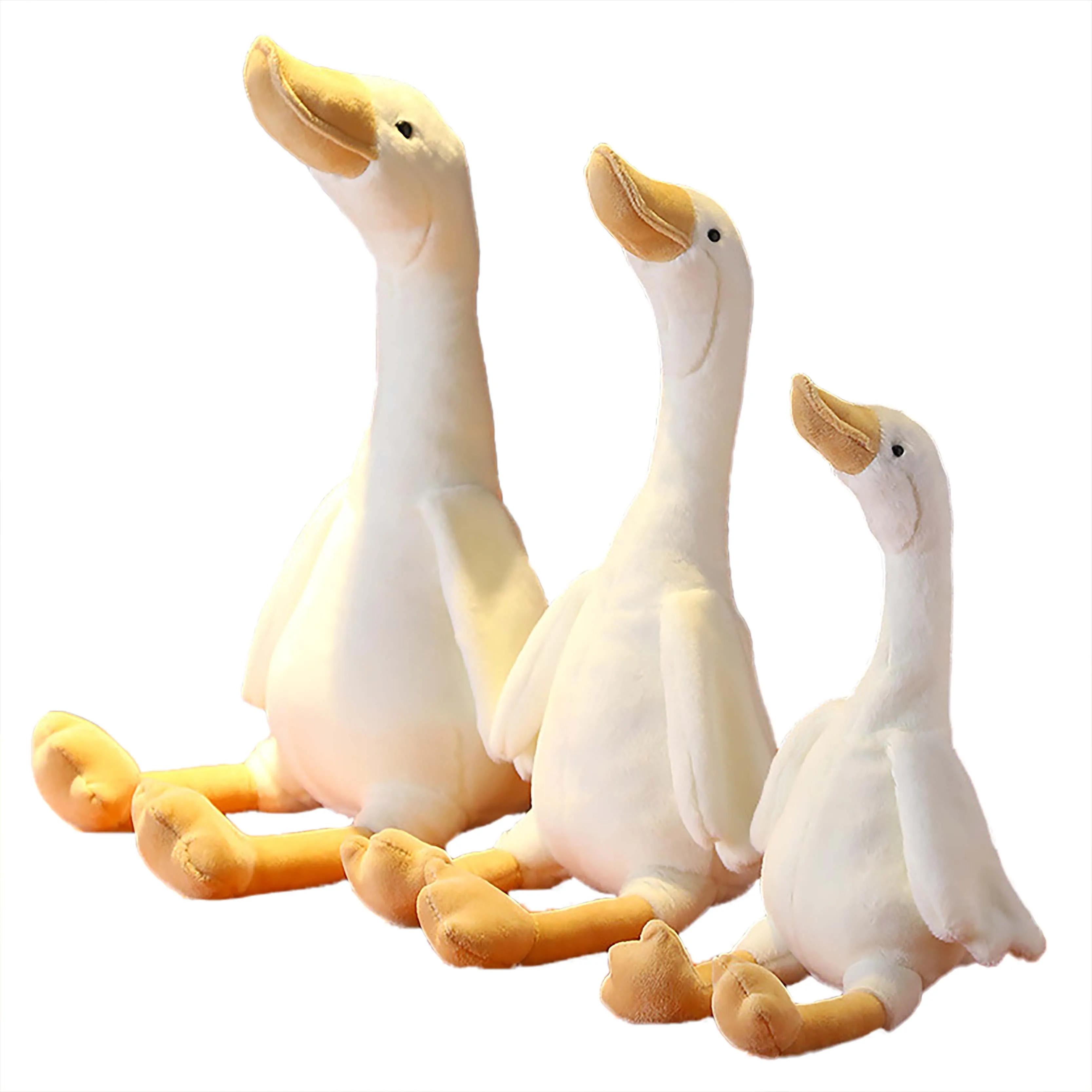Wholesale Soft Swan Smooth Goose Plush Stuff Toy Gifts for Child Boys Girls Custom anime plush toys