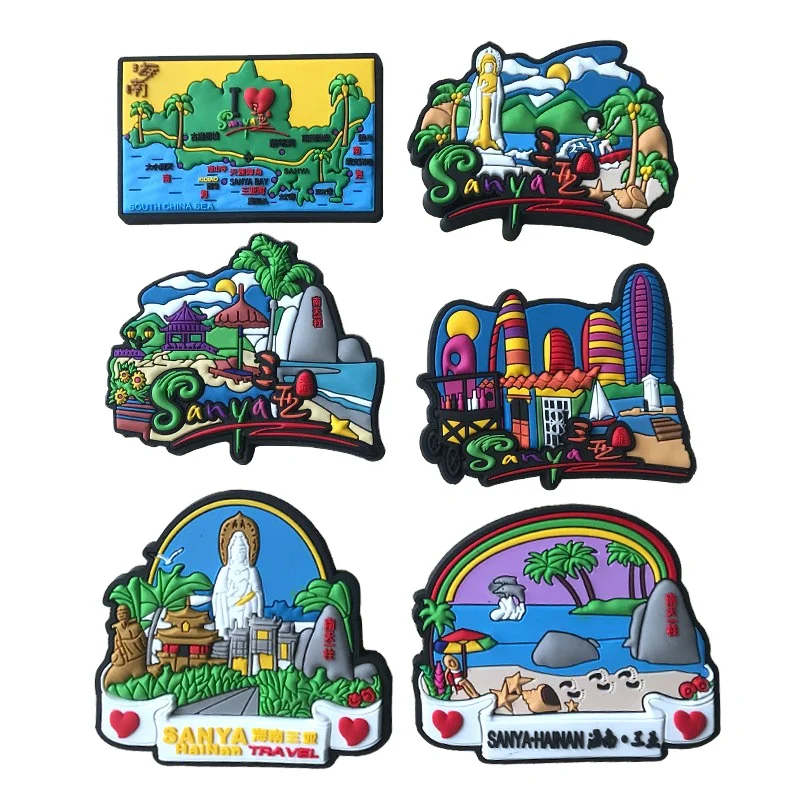 Personalised logo 3d custom fridge magnet pvc rubber magnet manufacturer rubber fridge magnet