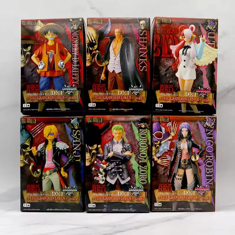 Wholesale Inventory 1 Piece Character Model Action PVC Toy Decoration Gifts 6 Styles Custom Anime Figure For Kids
