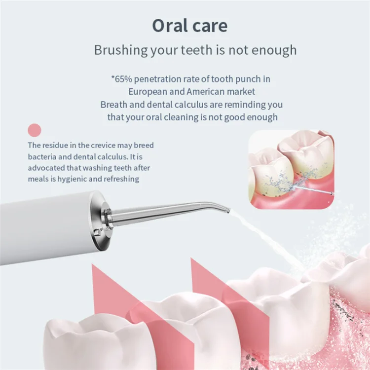 Hot Selling High Quality Teeth Cleaning Tool Cordless Waterproof Water Flosser Dental Oral Irrigator