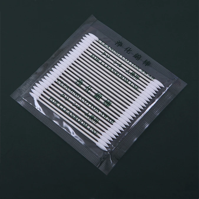 25PCS Mini Double Pointed Head Paper Stick Cotton Bud Swabs and makeup cleaning  Sharp Point Cotton SwabCotton Swab