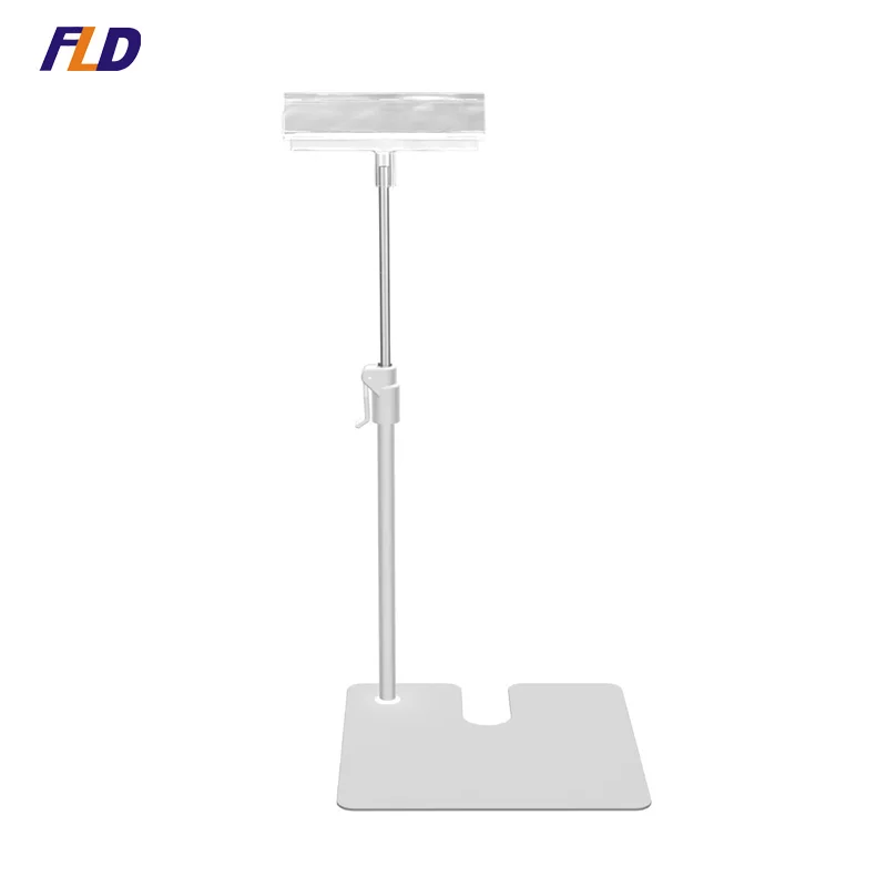 Support Customization Adjustable POP Frame Metal Floor Standing Floor POP Stand