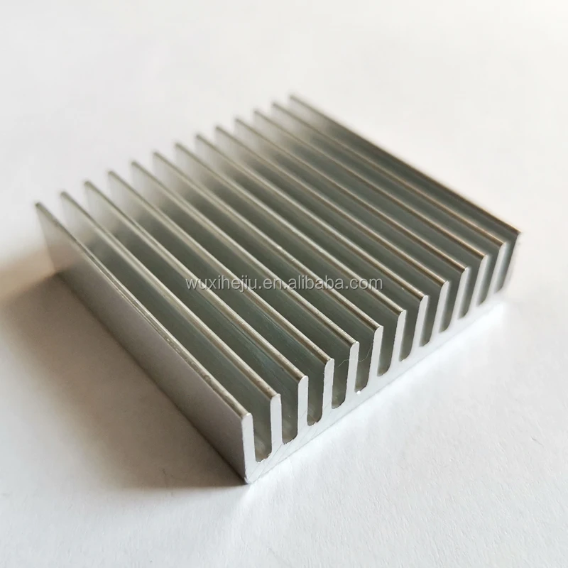 Aluminum heatsink extrusion extruded heatsink profile 40(W)*11(H)mm