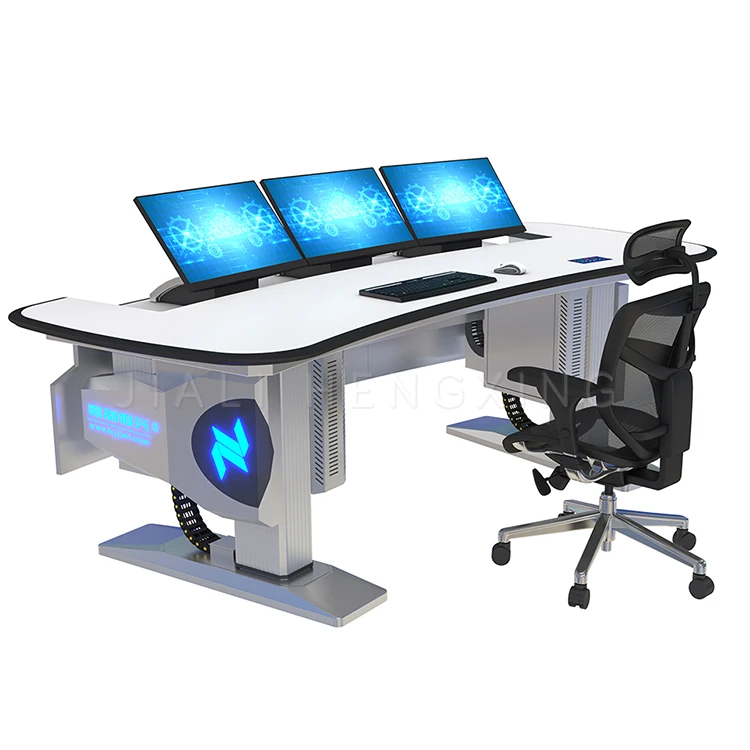 Consol Desk Operated Control Tables Room Command Center Conference Table