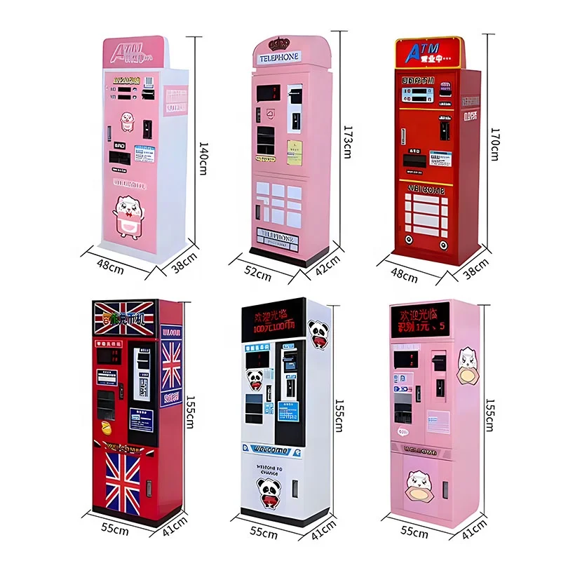 High Quality Coin Vending Machine Coin Token ATM machine with bill acceptor House coin changer machine