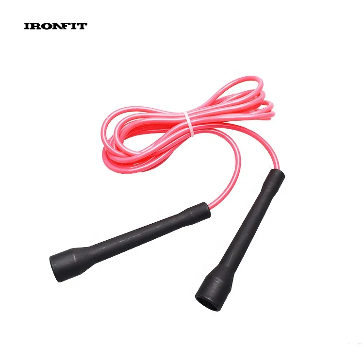 
Adults Kids Pink Adjustable PVC Plastic Jump Rope 