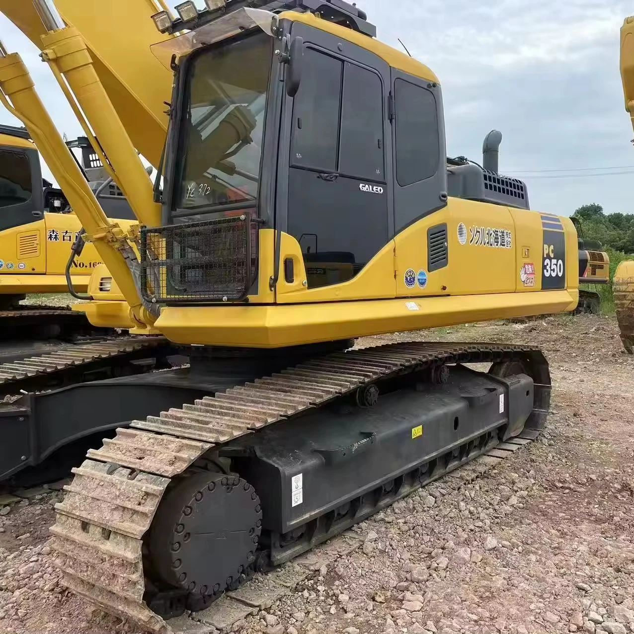 Экскаватор Komatsu pc400 оригинальный японский гусеничный экскаватор PC350 PC360 PC450 строительная техника