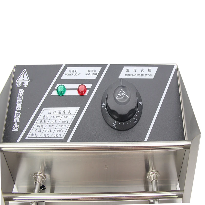 friteuse air Commercial single and double cylinder chicken wings fries fried deep fryer