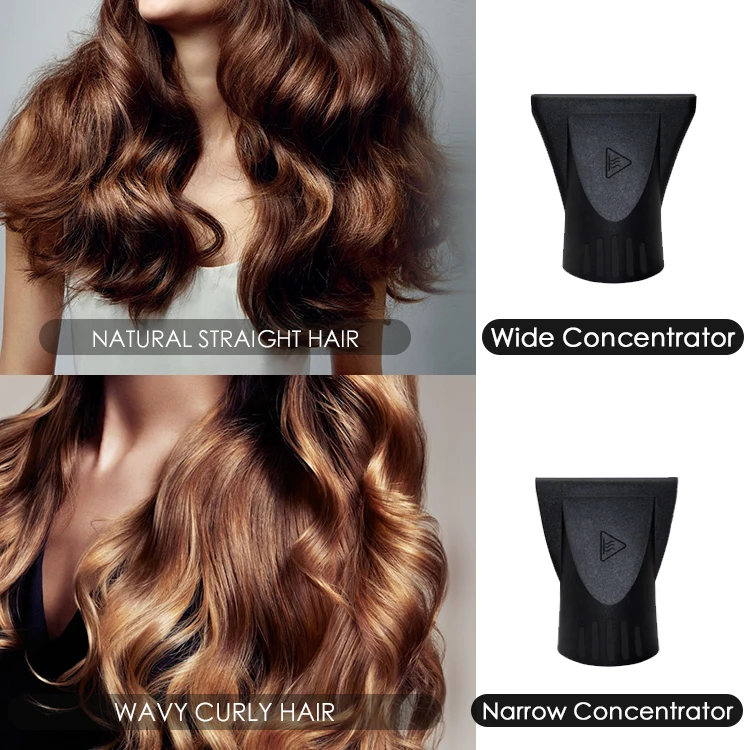 Professional 2200Watt High-Speed Salon Hair Dryer Portable Negative Ion Blower OEM Brand Ionic for Home Travel