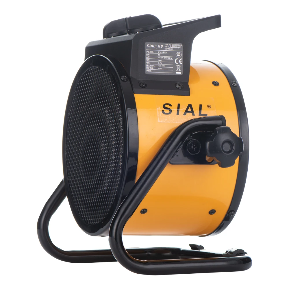 SIAL  2000W   industrial PTC heater  Indoor Room Space Electric Fan Heaters Portable Industrial PTC Air Heater For Home Bedro